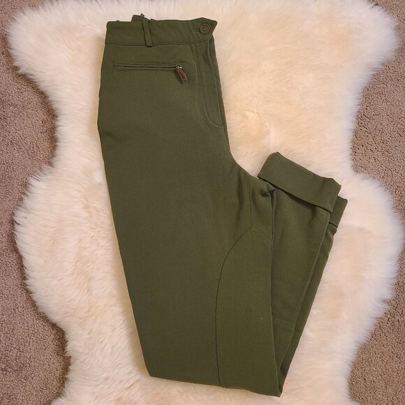 Vintage Hermes High Waisted Wool Jodhpurs / Riding Pants - Picture 2 of 11